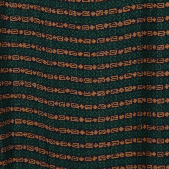 Vintage Maggy London Striped Pattern Sleeveless Maxi Dress Size 10 - Picture 3 of 7